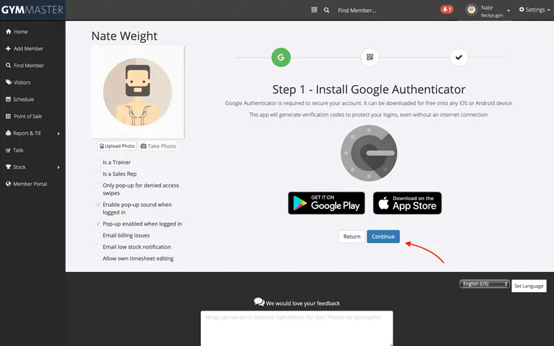 google authenticator 