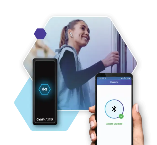 gym door access bluetooth