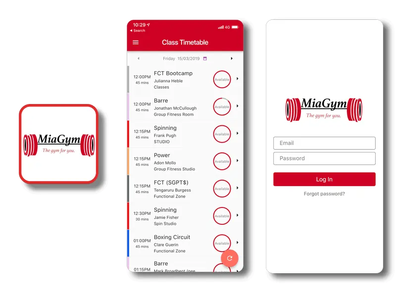 gym marketing branded member app