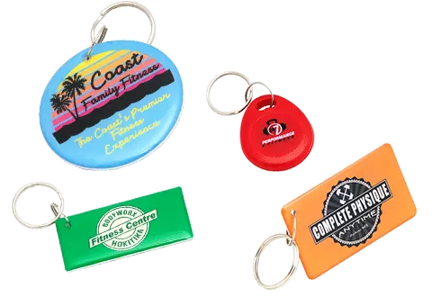 printed key fobs